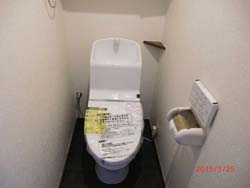 多賀町 トイレ施工後